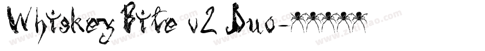 Whiskey Bite v2 Duo字体转换